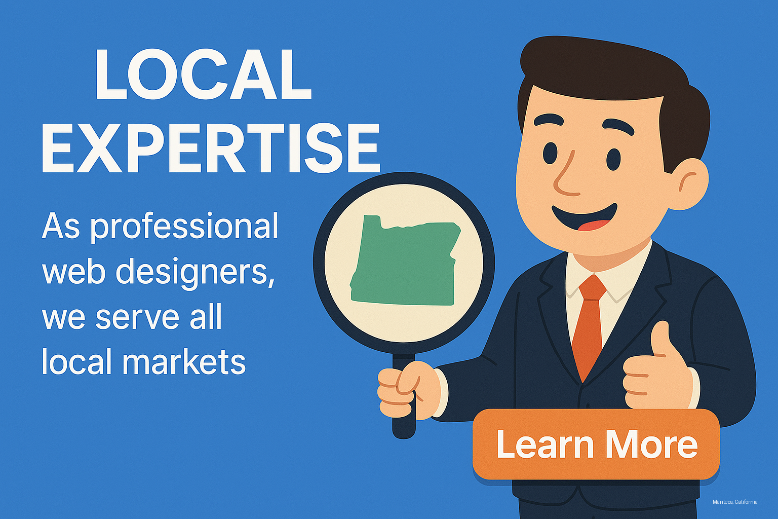 Local Manteca, California Web Design
